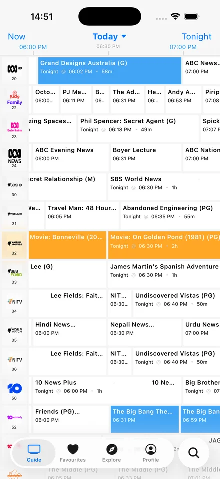 Browse the Full TV Guide